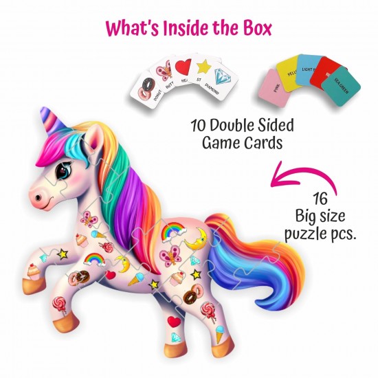 Shape Jigsaw Puzzle UniCorn