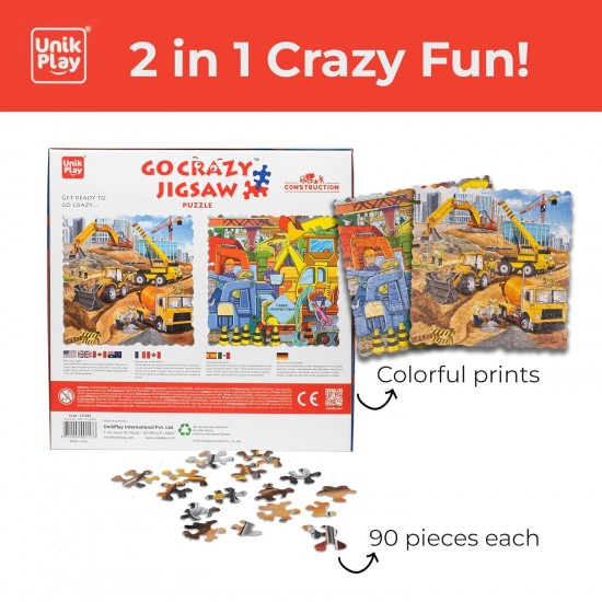 Go Crazy Jigsaw Puzzle | Construction