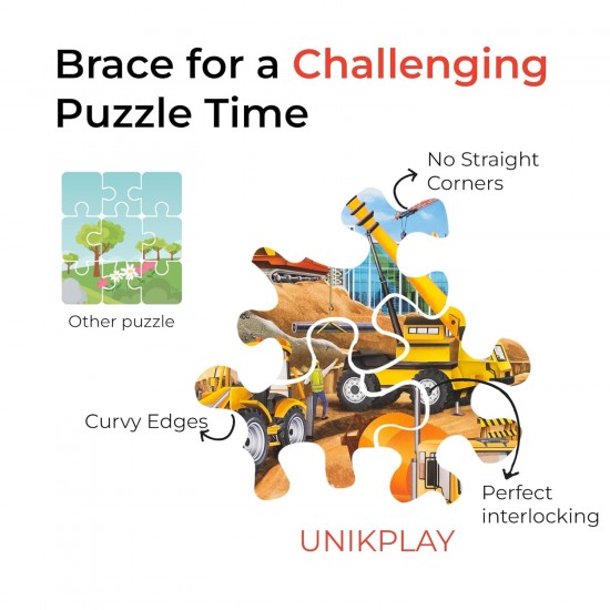 Go Crazy Jigsaw Puzzle | Construction