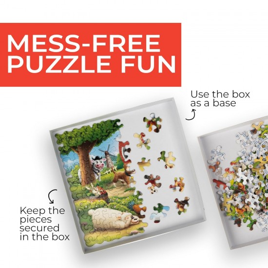 Go Crazy Jigsaw Puzzle | Farm Friends