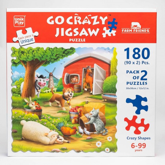 Go Crazy Jigsaw Puzzle | Farm Friends