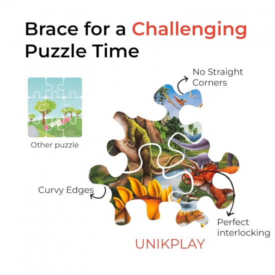 Go Crazy Jigsaw Puzzle | Dino