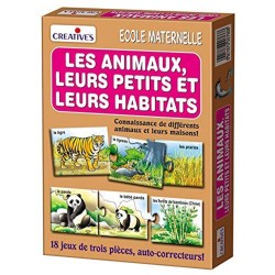 Animal Babies & Habitats (French)
