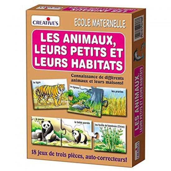 Animal Babies & Habitats (French)