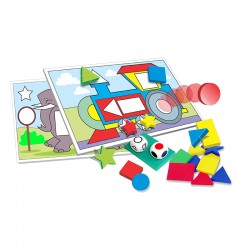 JOUE AVEC LES FORMES ET LES COULEURS