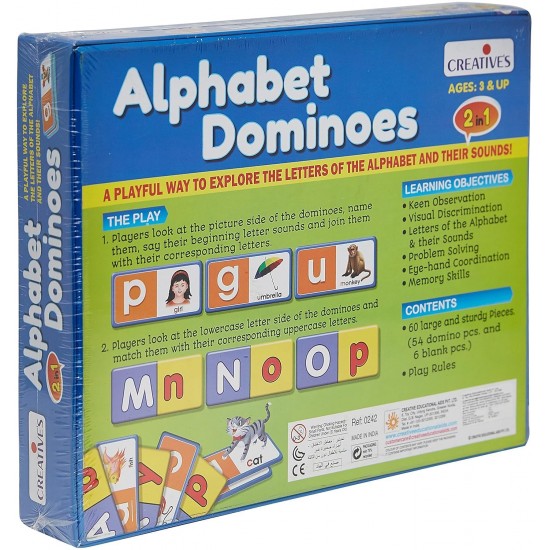 Alphabet Dominoes | 2 in 1 Learning Alphabet