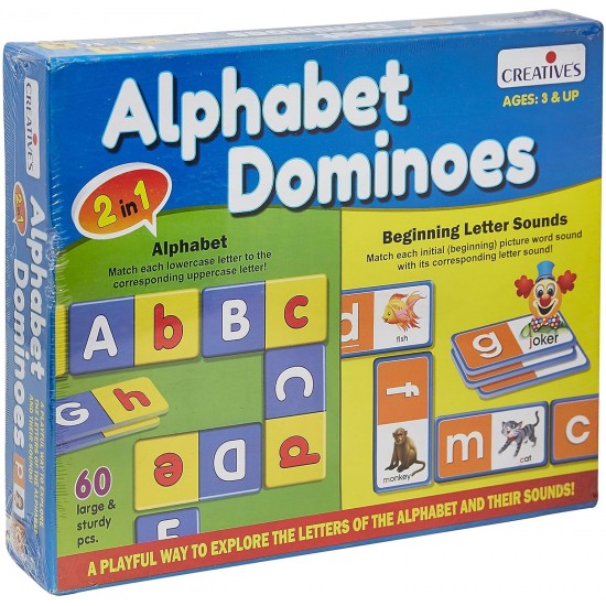 Alphabet Dominoes | 2 in 1 Learning Alphabet