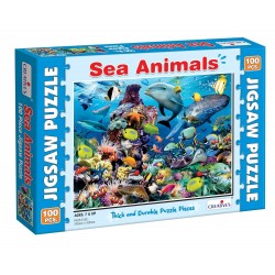 Sea Animals – 100 Piece Jigsaw Puzzle